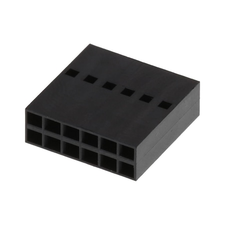 Molex Board Connector, 12 Contact(S), 2 Row(S), Female, Straight, 0.1 Inch Pitch, Crimp Terminal, 901430012